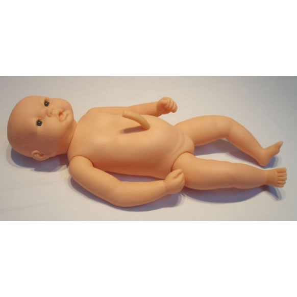 高级出生婴儿附脐带模型(男婴女婴任选柔软型)