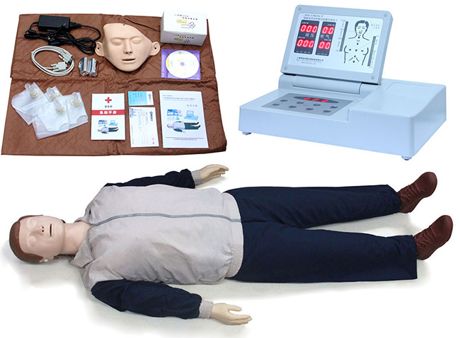CPR390A高级全自动电脑心肺复苏模拟人